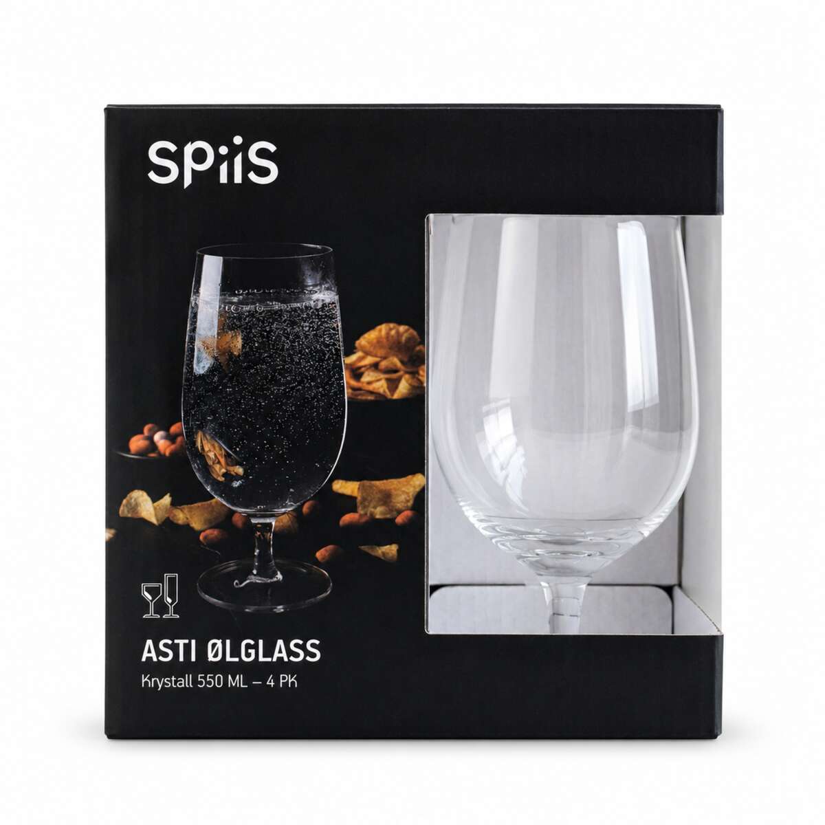SPiis ølglass 4 pk