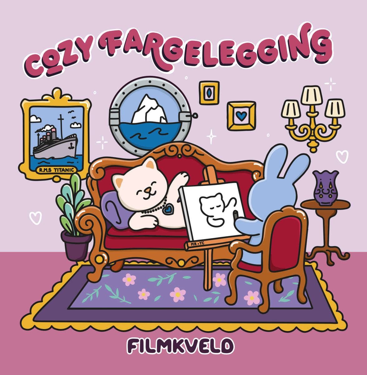 Cozy fargelegging Filmkveld