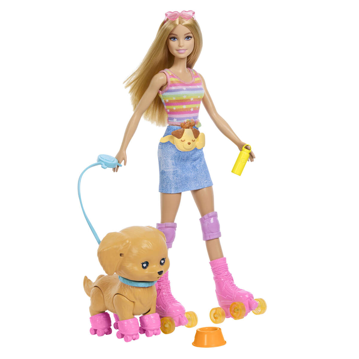 Barbie® Skate and Run Pup dukke med hund