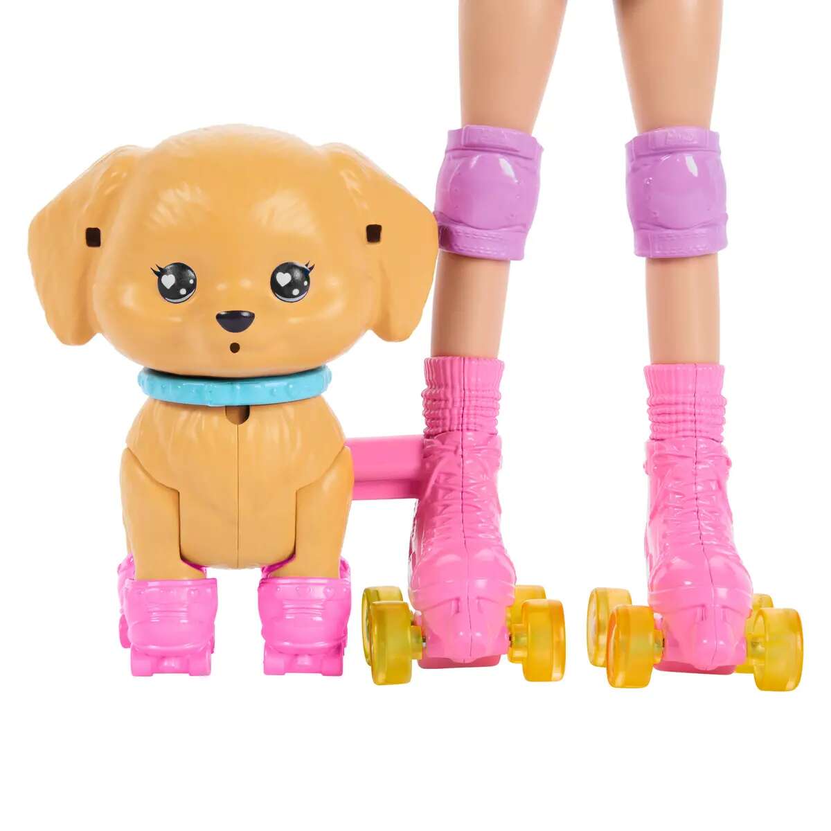 Barbie® Skate and Run Pup dukke med hund
