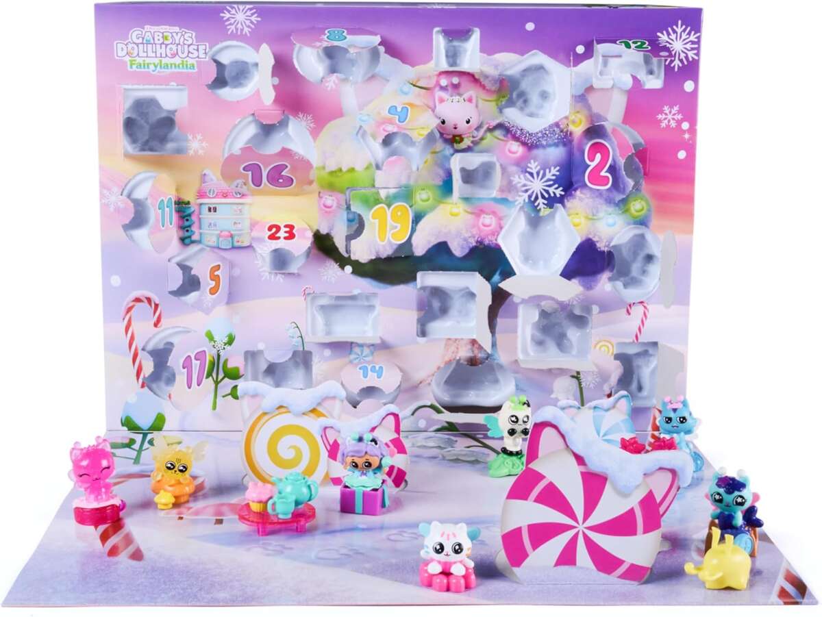 Gabby's Dollhouse Fairylandia julekalender 2026