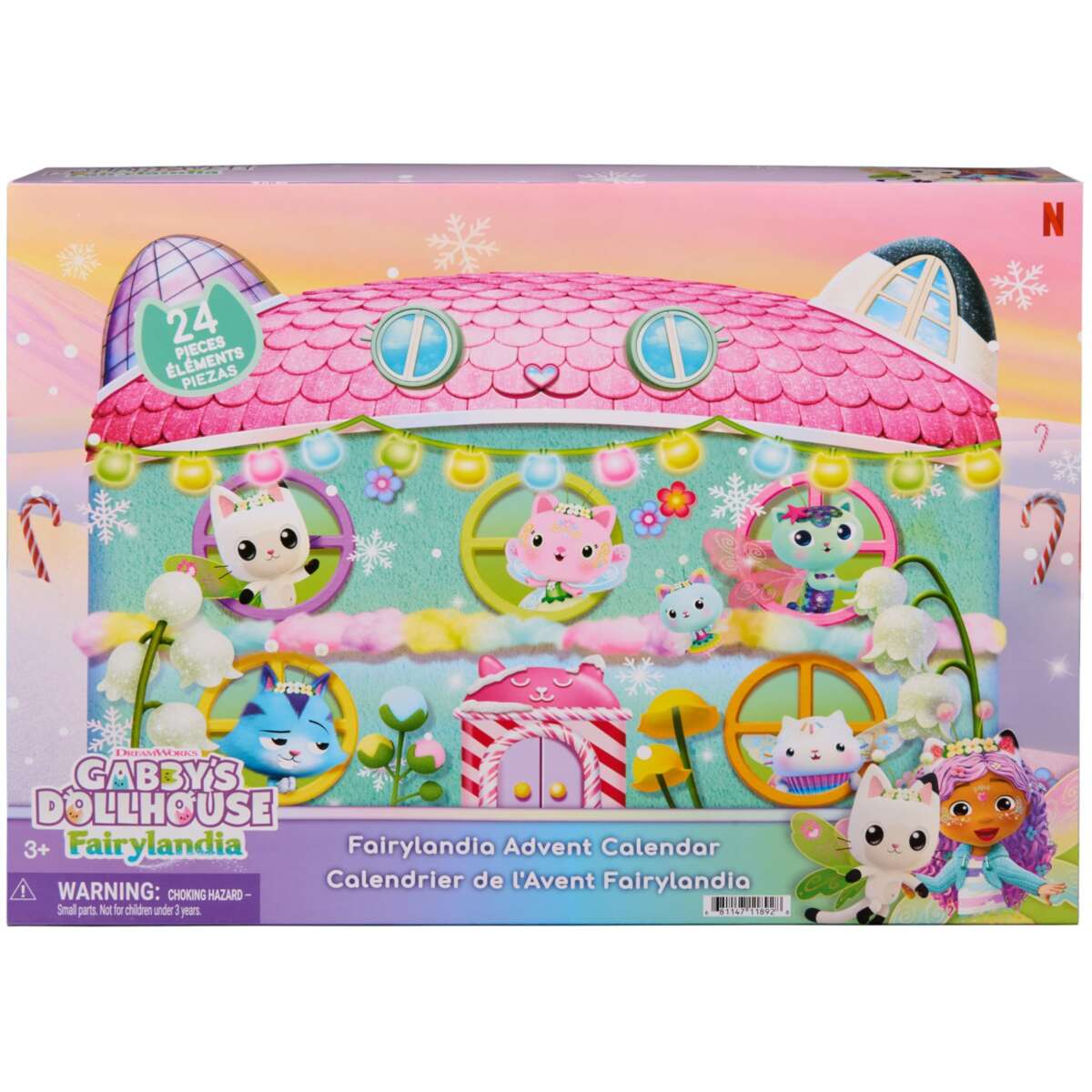 Gabby's Dollhouse Fairylandia julekalender 2026
