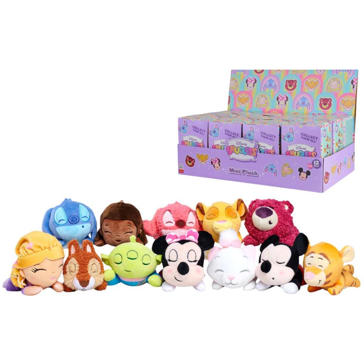 Disney Snuglets Mini Plush samlefigur