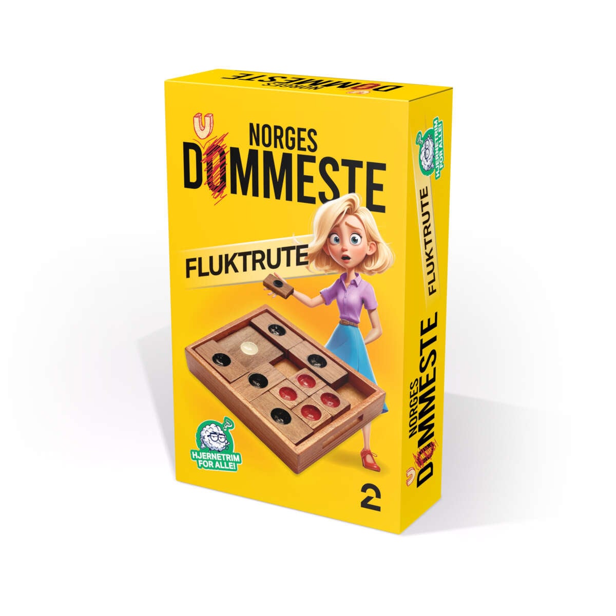 Norges dummeste Fluktrute spil