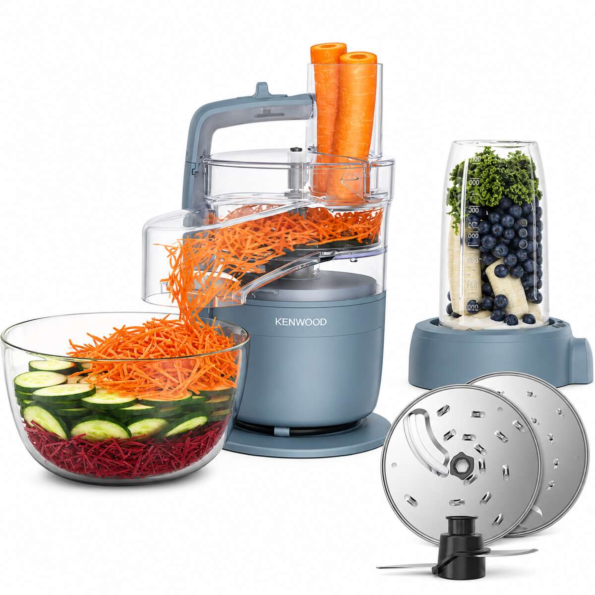 Kenwood MultiPro Go Blend FDP23.380GY foodprosessor