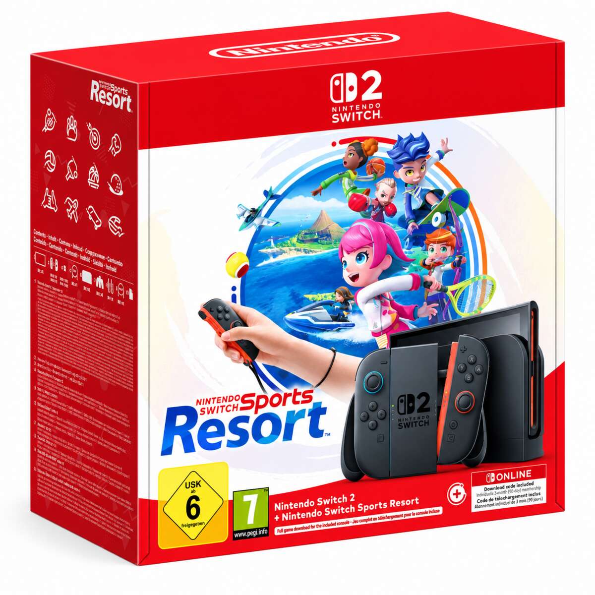 Nintendo Switch™ 2 konsoll + Nintendo Switch™ Sports Resort