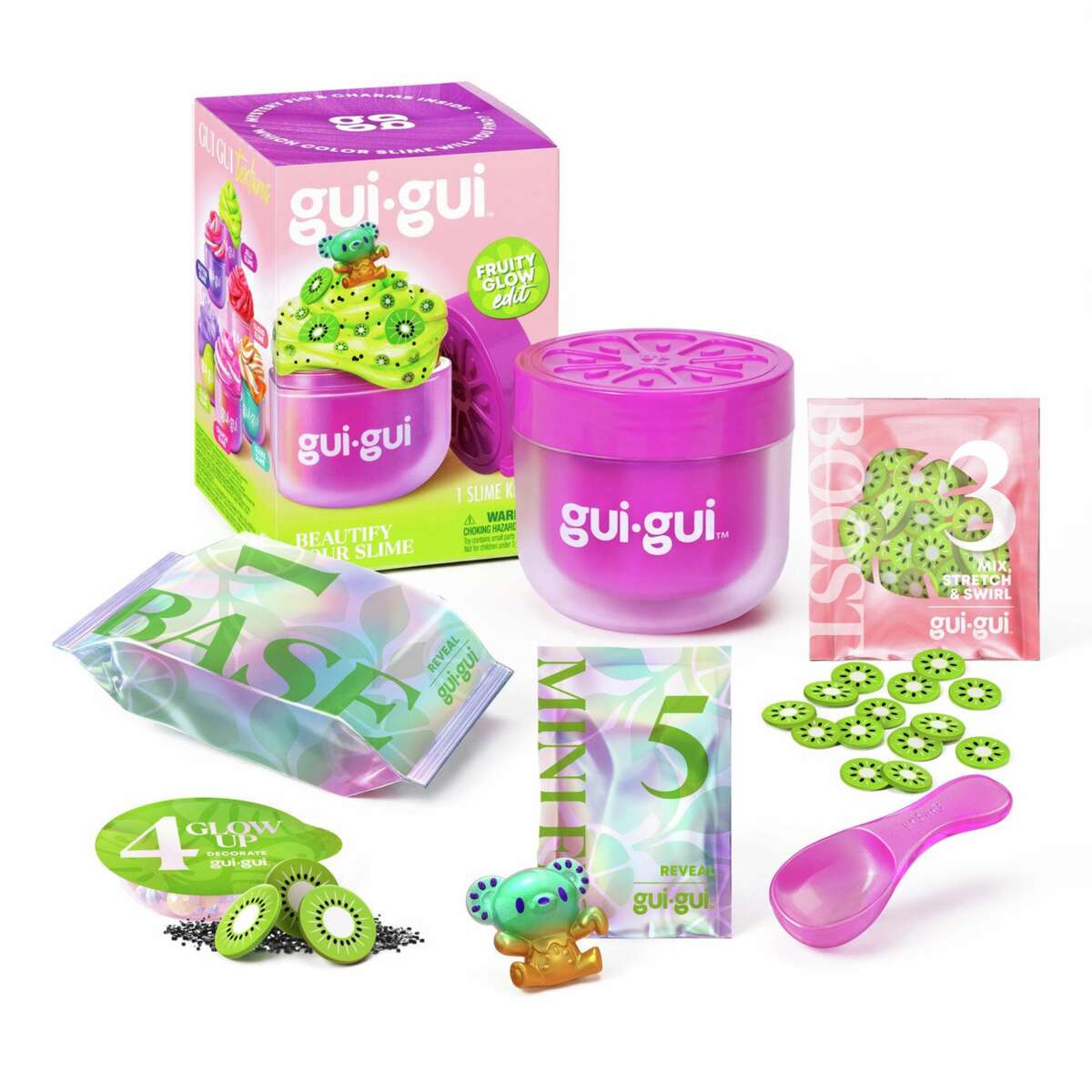 Gui Gui Fruity Glow Jelli Slime lekeslim
