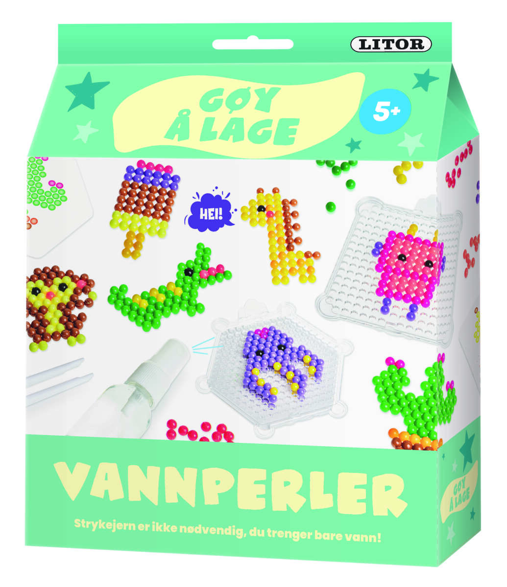 Gøy å lage vannperler — kreativ hobbyeske