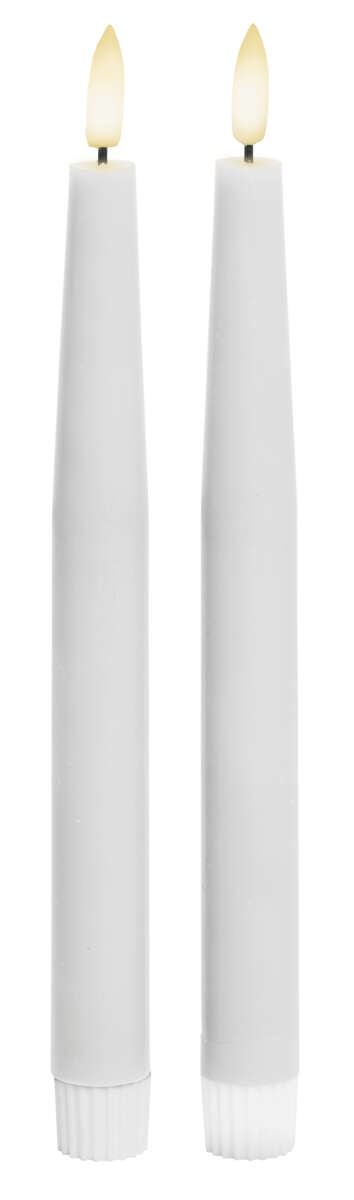 Kronelys smal topp 2pk