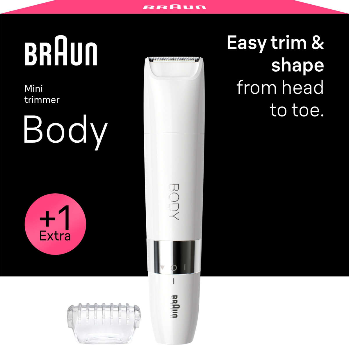 Braun Body BS1000 minitrimmer