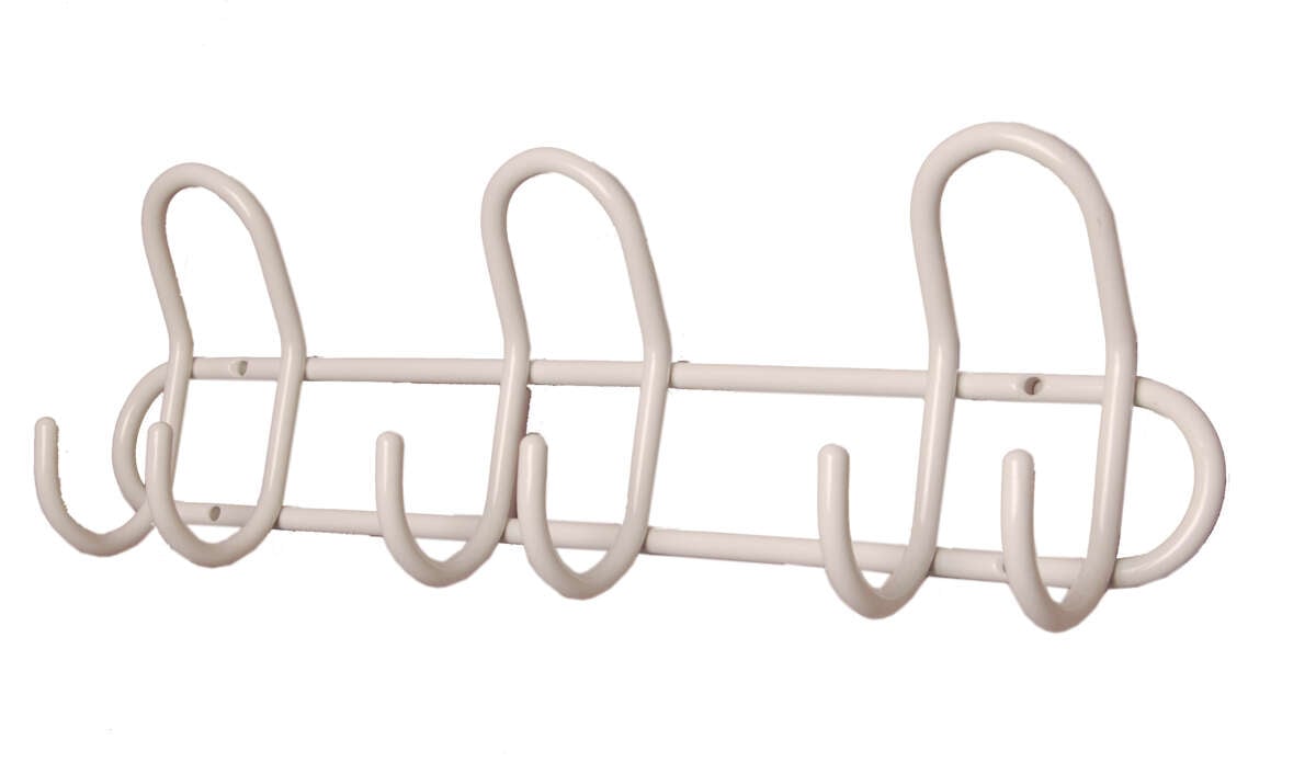 Home>it P3 hvit knaggrekke