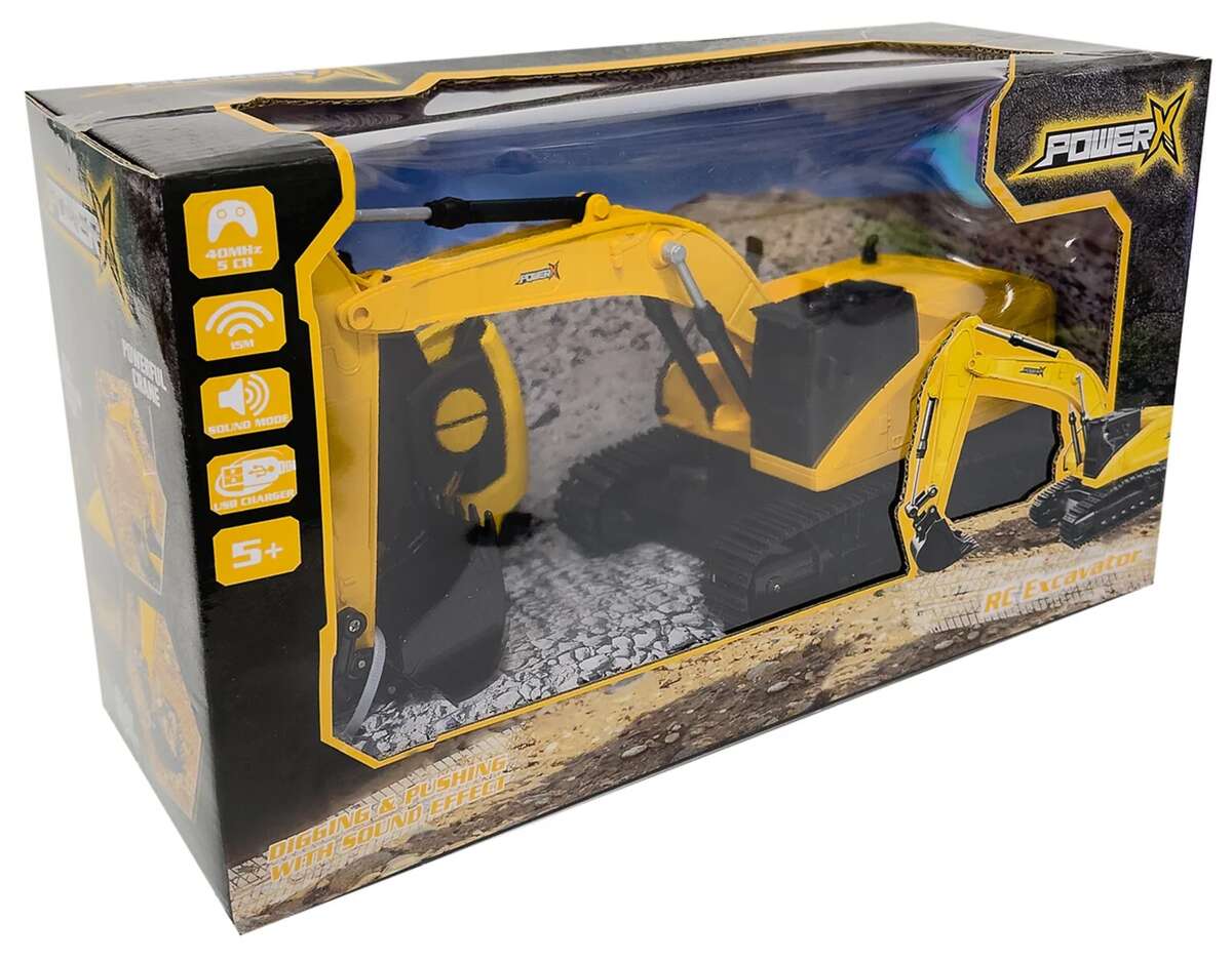 PowerX RC gravemaskin