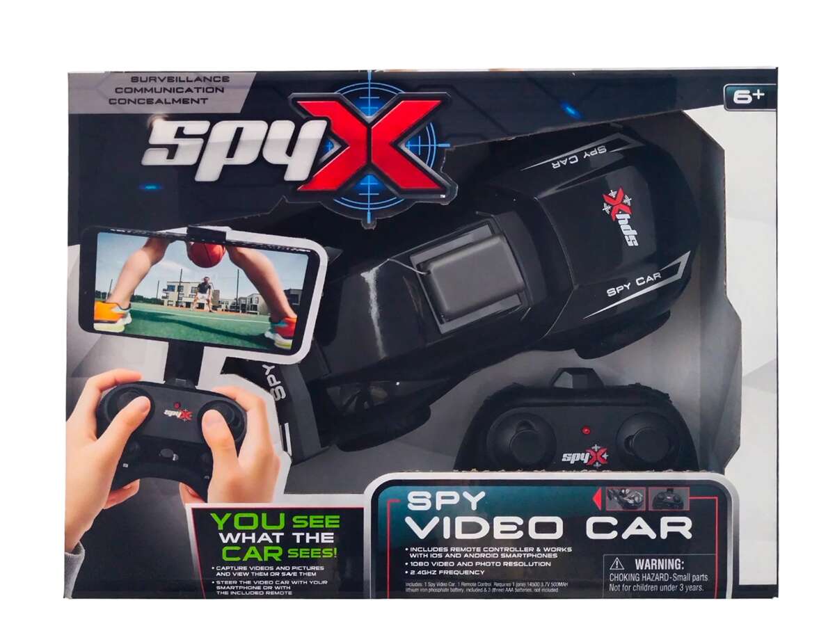 SpyX Video Car fjernstyrt bil med kamera