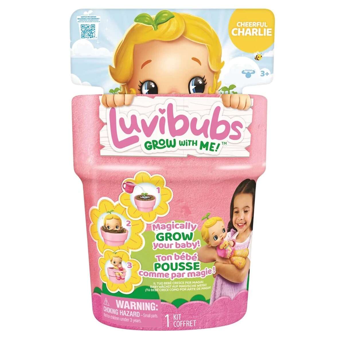 Luvibubs Grow With Me! Cheerful Charlie dukke