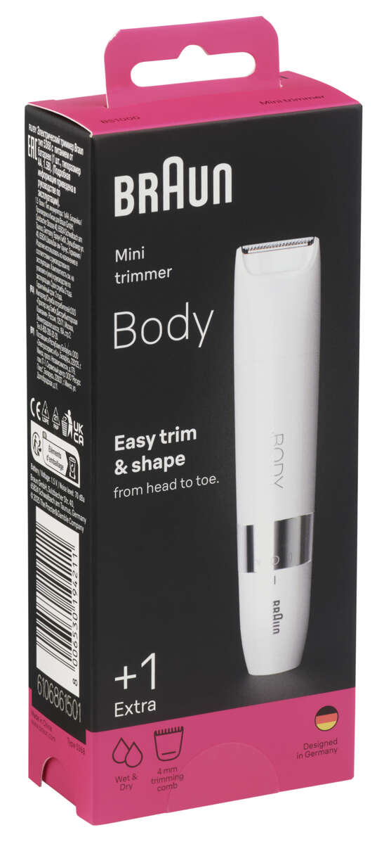 Braun Body BS1000 minitrimmer