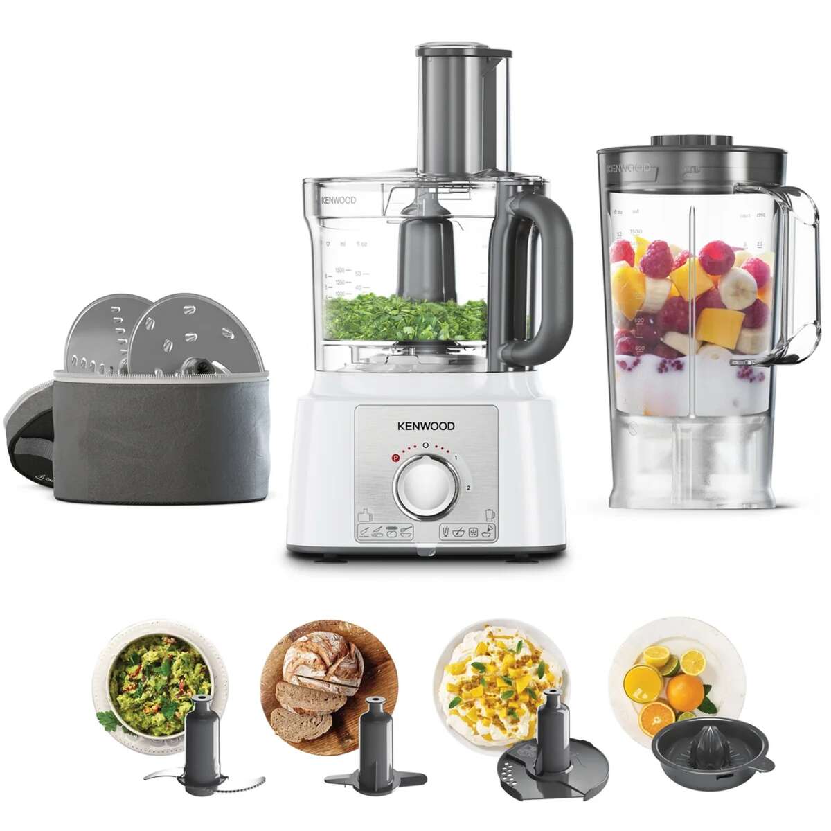 Kenwood MultiPro Express FDP65.450WH foodprosessor