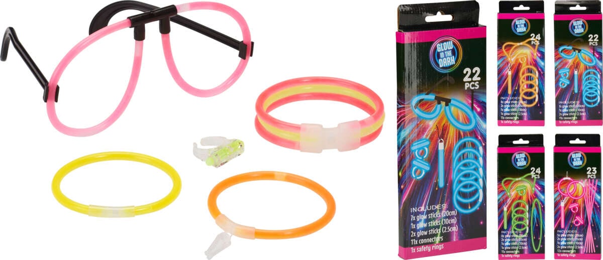 Halloween Glow Sticks sett
