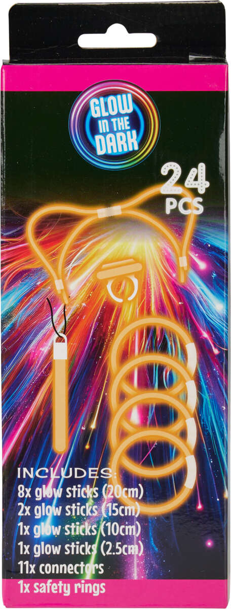 Halloween Glow Sticks sett