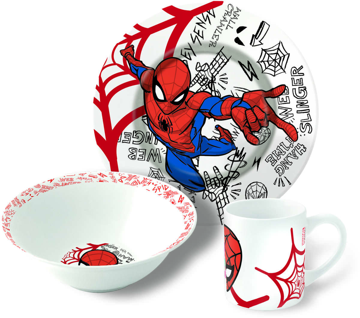 Spider Man frokostsett