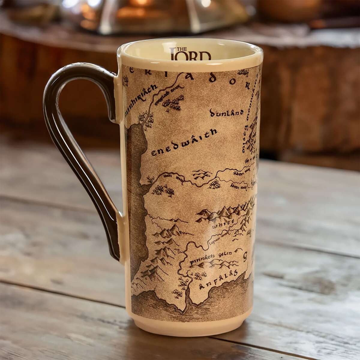 Ringenes Herre Grande krus Middle Earth Map 470 ml