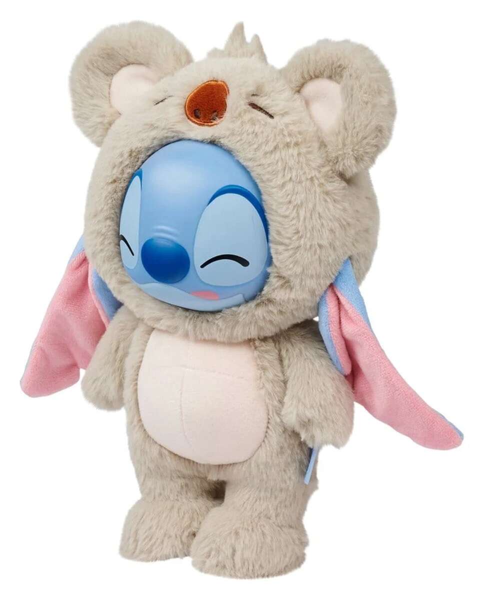 YUYUS Disney Stitch bamse i koalakostyme 28 cm