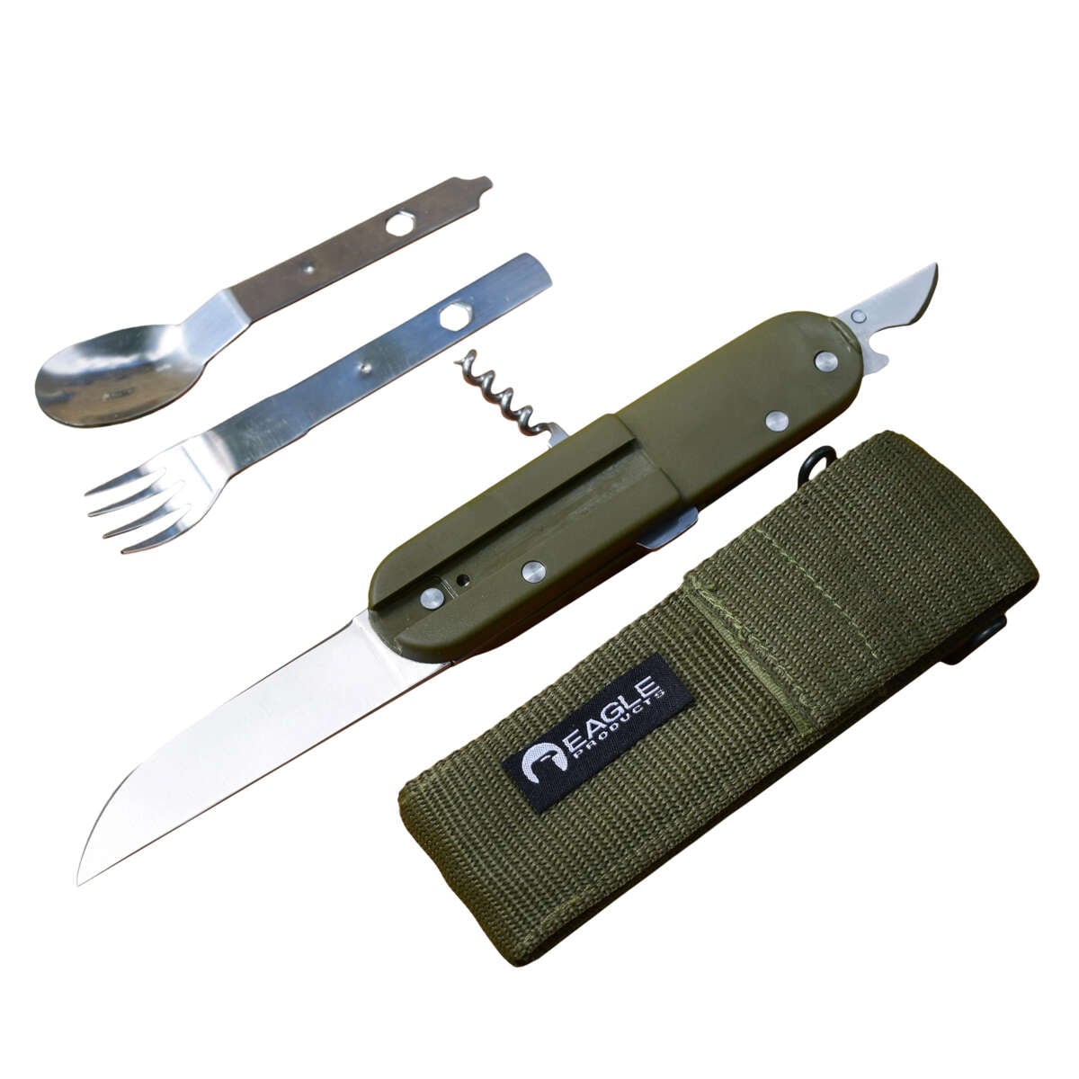 Eagle Products kniv Army med bestikk