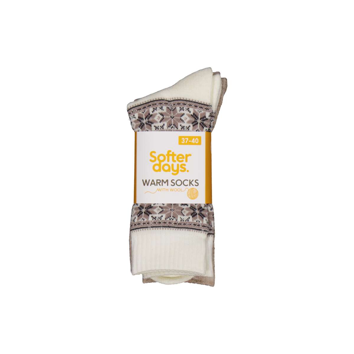 Softer days polarsokk 2pk dame