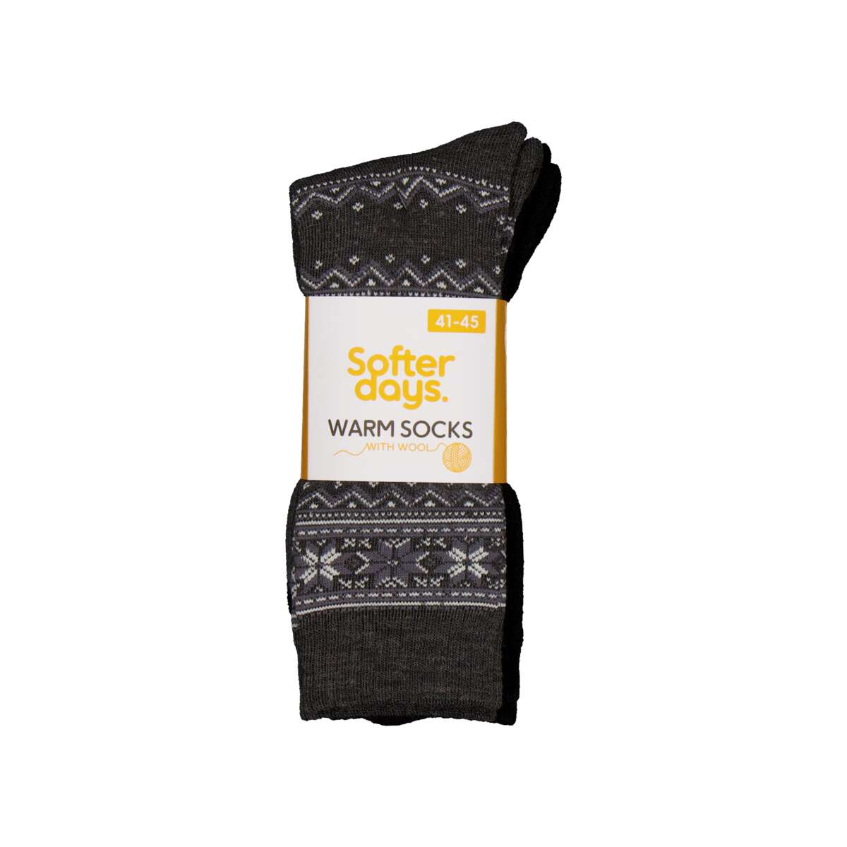 Softer days polarsokk 2pk herre