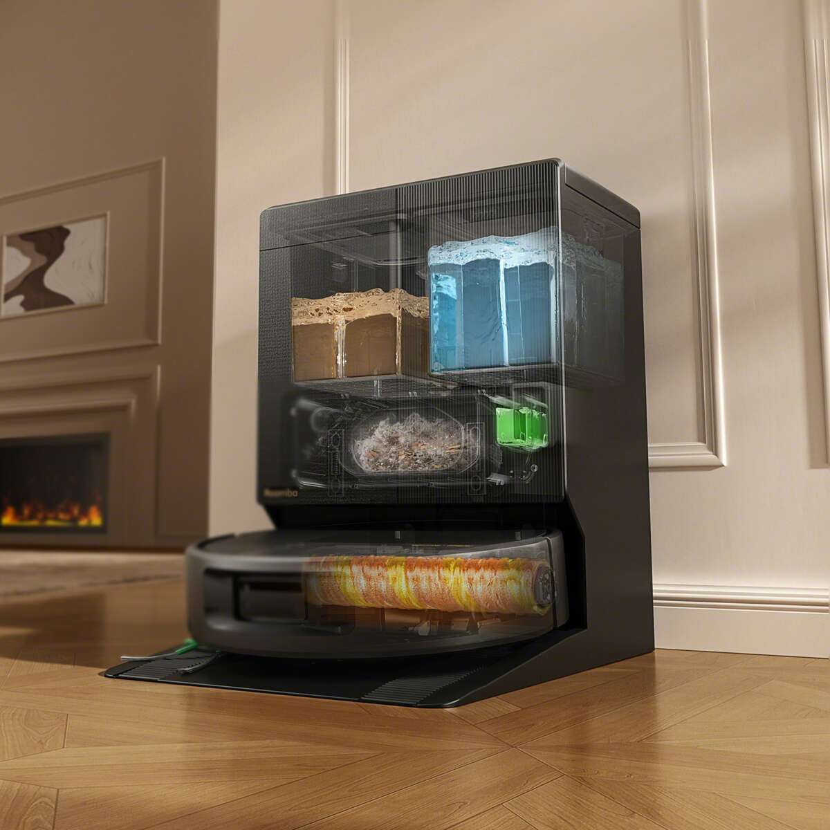iRobot Roomba® Plus 675 Combo Robotstøvsuger + AutoWash™-dock