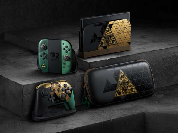 Nintendo Switch™ 2 konsoll The Legend of Zelda 40th Anniversary Edition