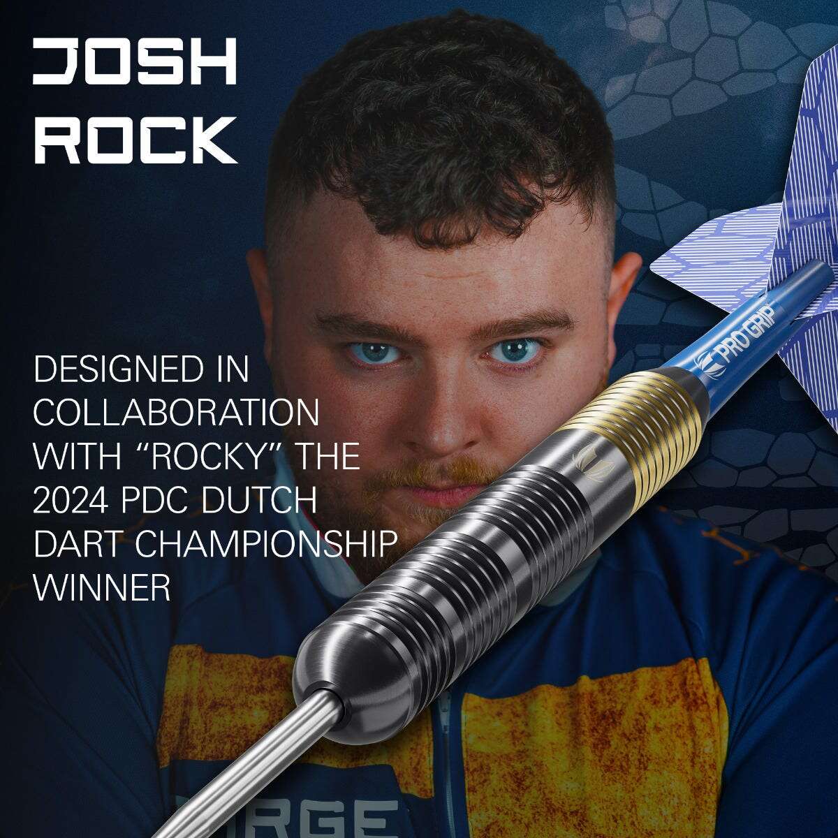 Target Josh Rock dartpiler steel tip 22 g