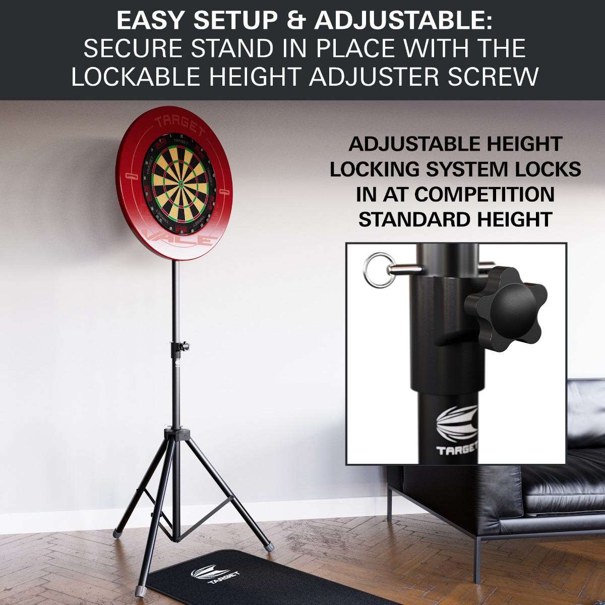 Target Dartboard Stand dartskivestativ