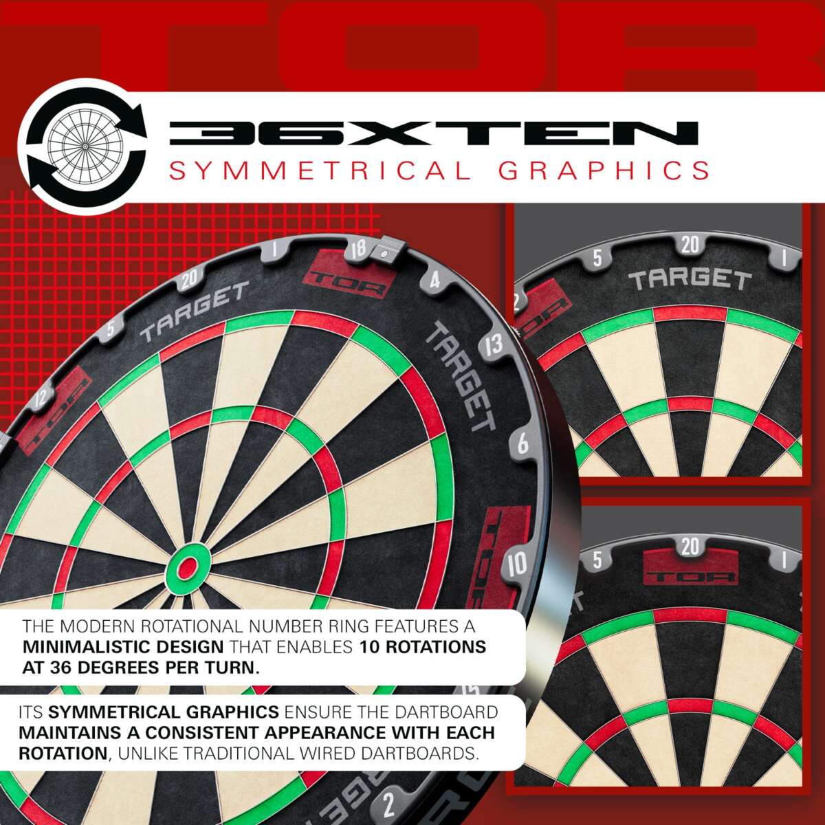 Target TOR profesjonell dartskive