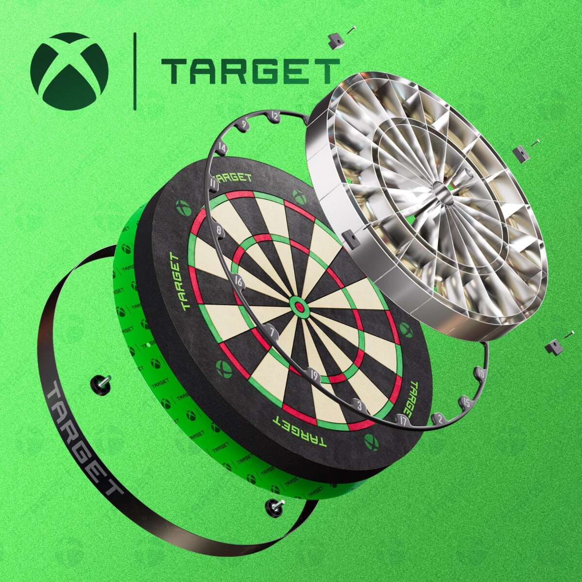 Target Xbox TOR dartskive med beskyttelsesring