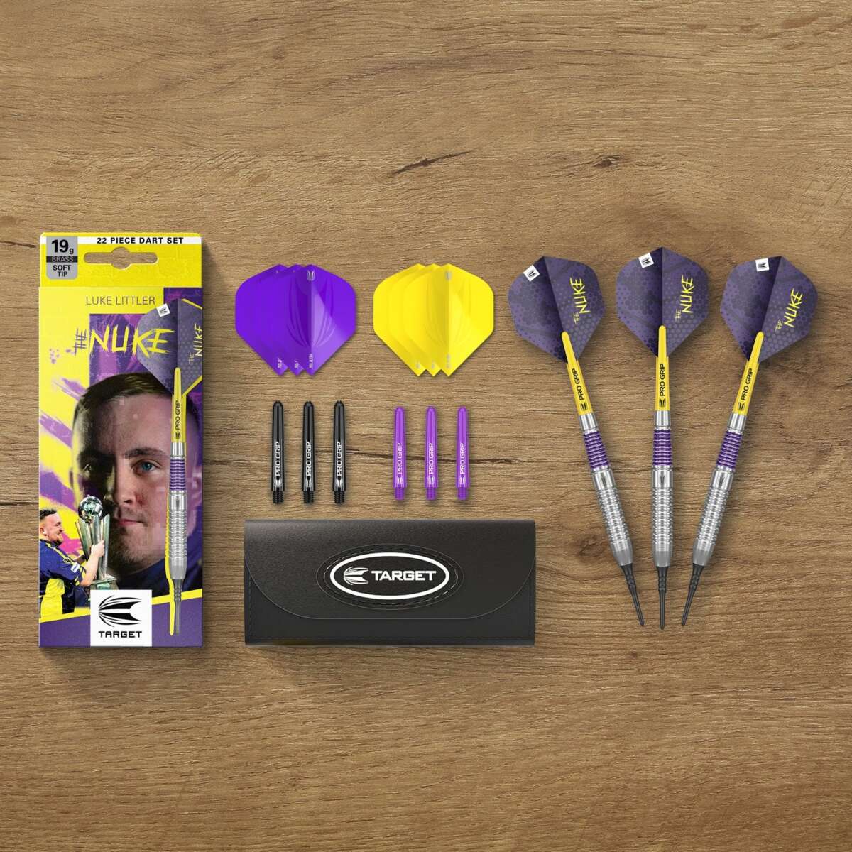 Target Luke Littler The Nuke dartpiler soft tip 19 g