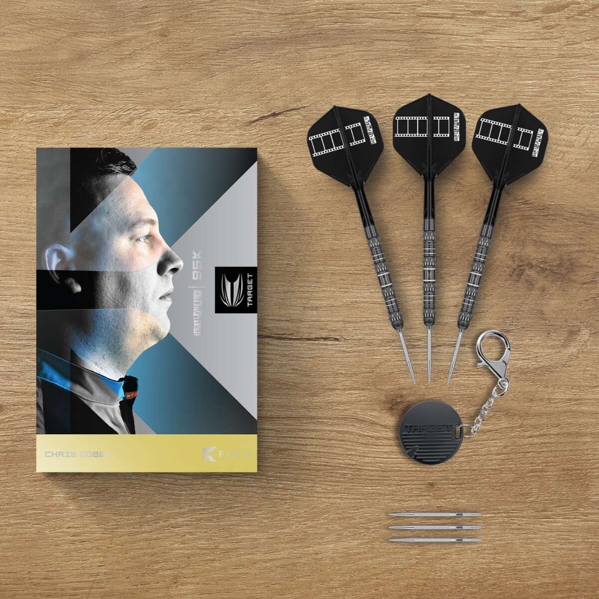 Target Chris Dobey 95K dartpiler steel tip 24 g