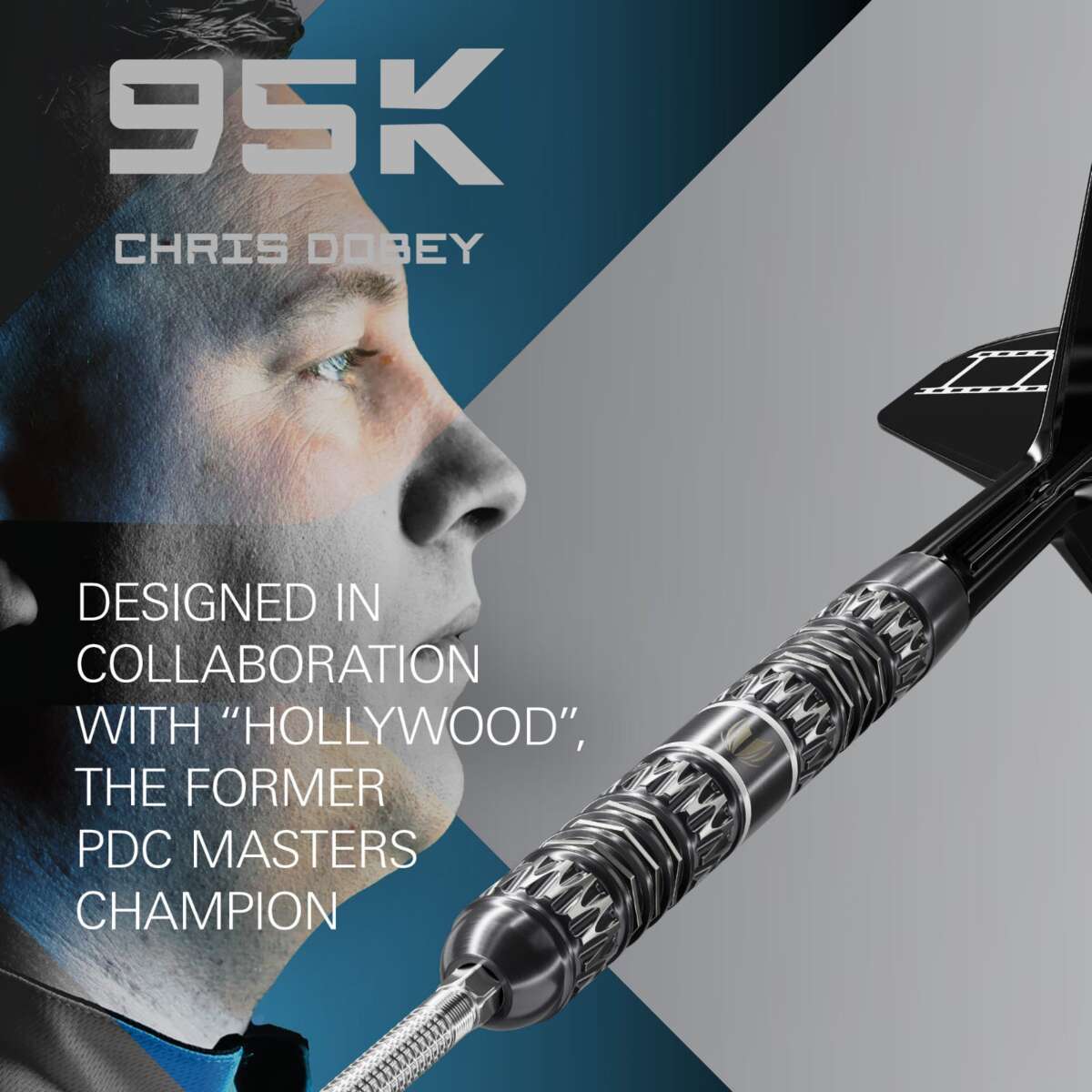 Target Chris Dobey 95K dartpiler steel tip 24 g