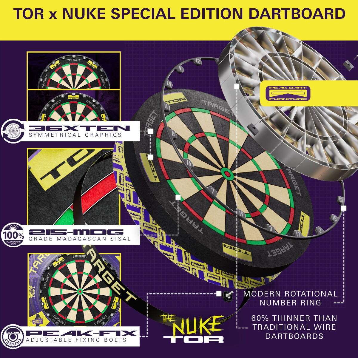 Target Luke Littler World Champion dartskive