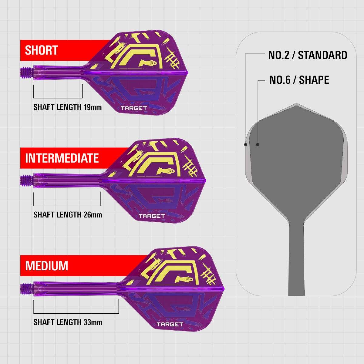 Target Luke Littler World Champion K-Flex No.6 33 mm