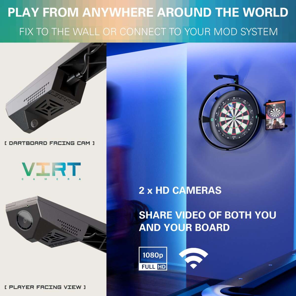 Target Virt Camera kamerasystem for dart