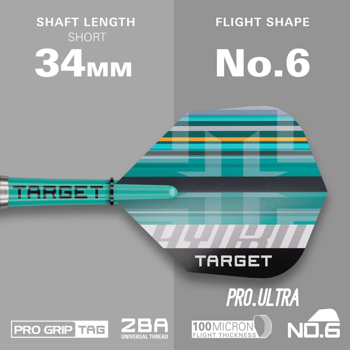 Target Hydro 12 dartpiler soft tip 18 g 3pk