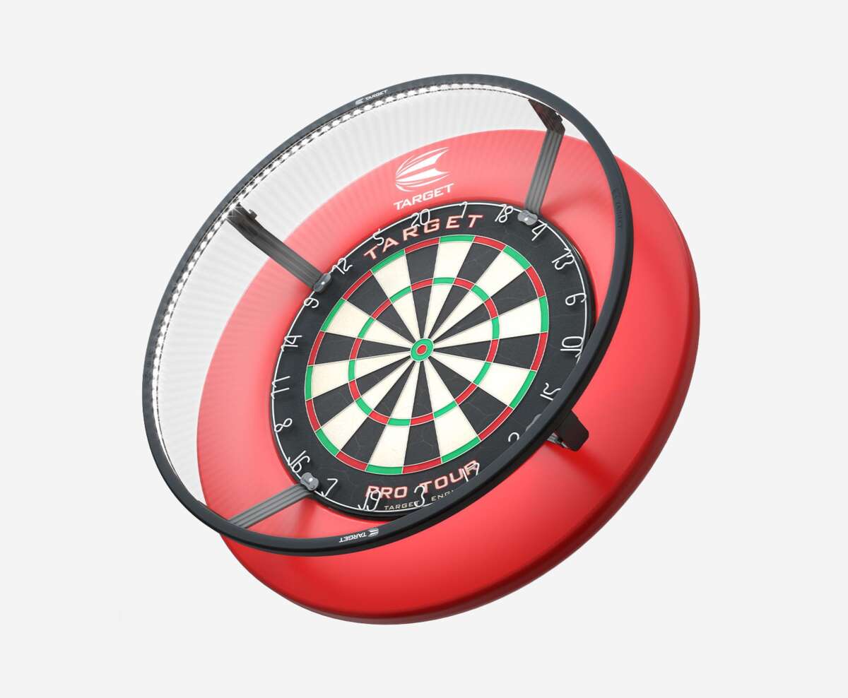 Target Corona Vision LED-belysning til dartskive