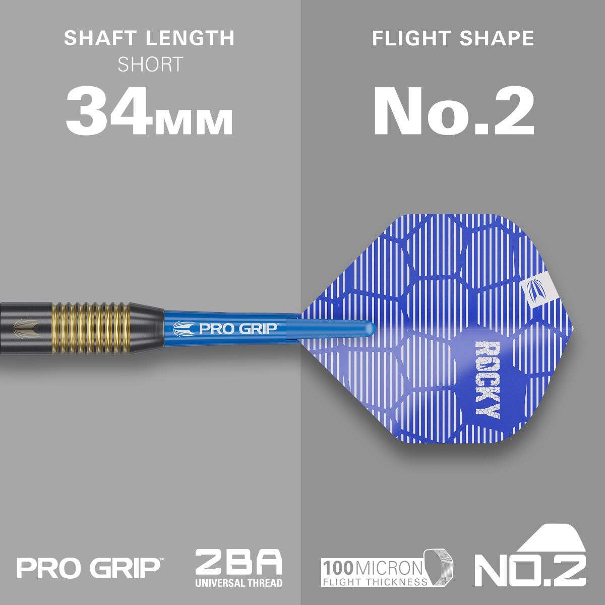 Target Josh Rock dartpiler soft tip 18 g | Obs.no