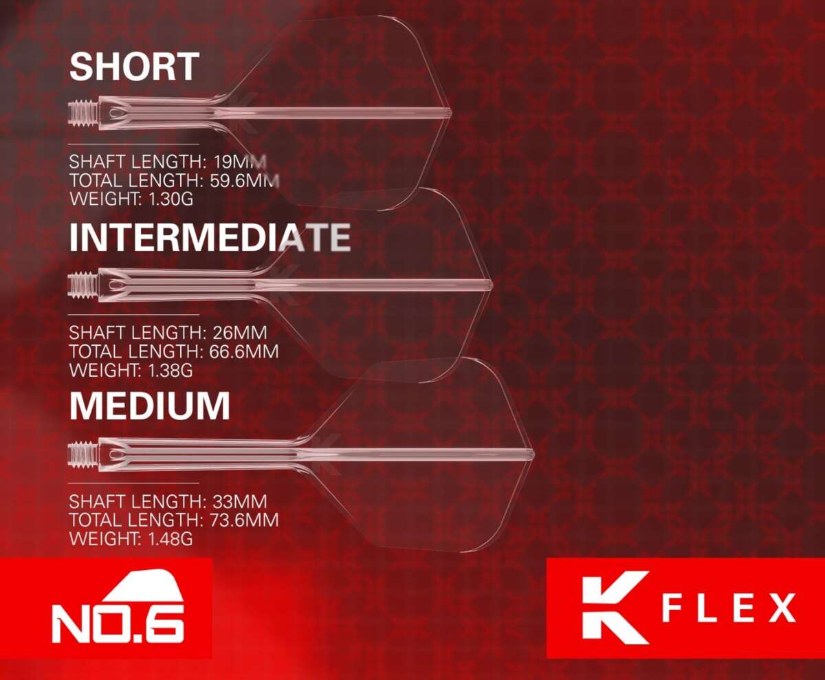 Target Luke Littler The Nuke K-Flex No.6 Medium 33 mm 3pk