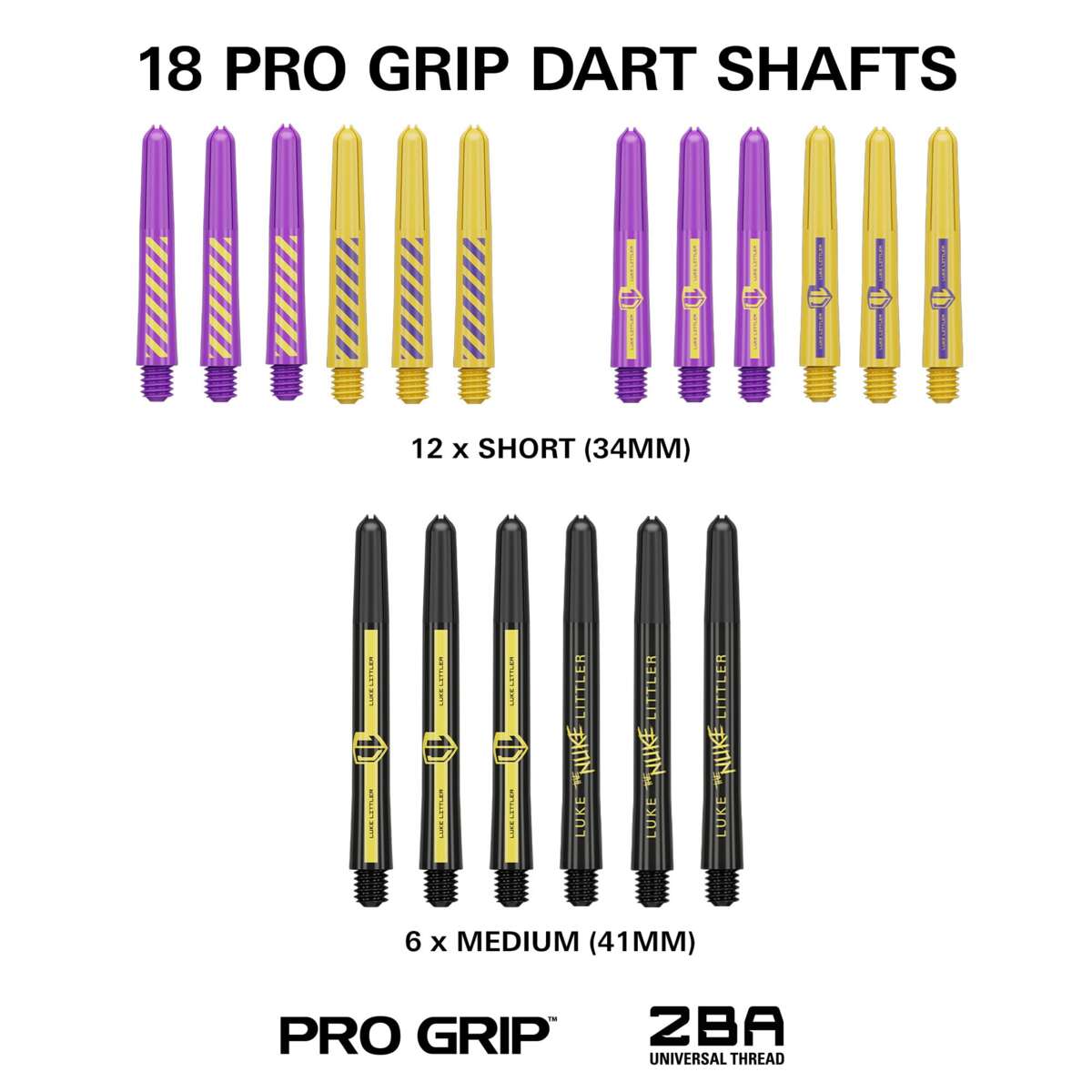 Target Luke Littler dartsett 100 deler steel tip 22 g