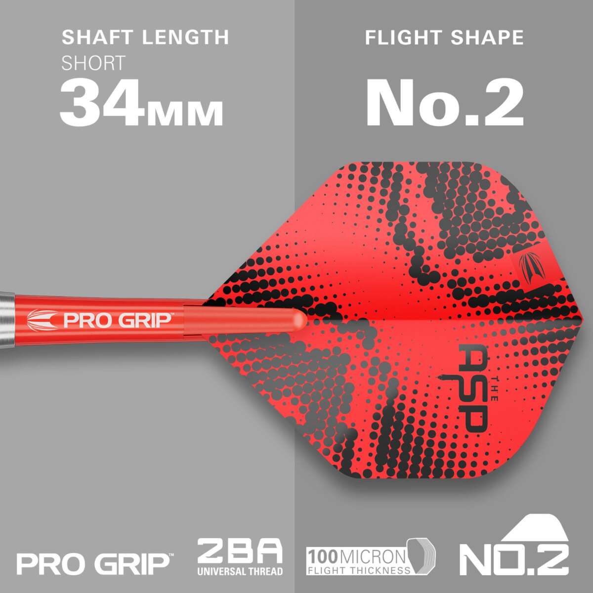 Target Nathan Aspinall The Asp dartpiler steel tip 22 g