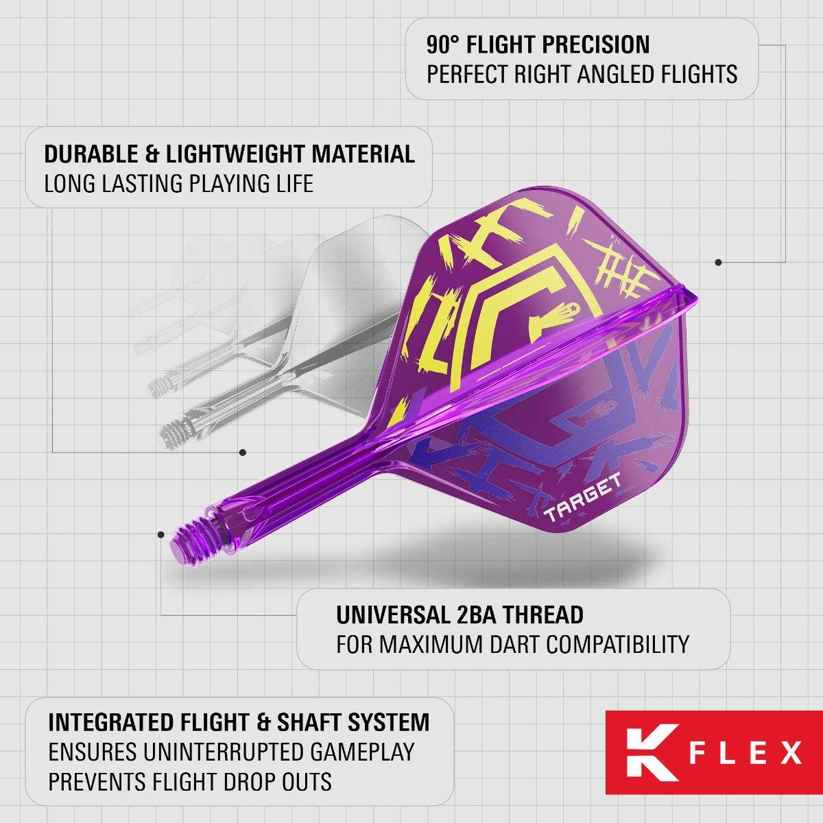 Target Luke Littler World Champion K-Flex No.6 19 mm