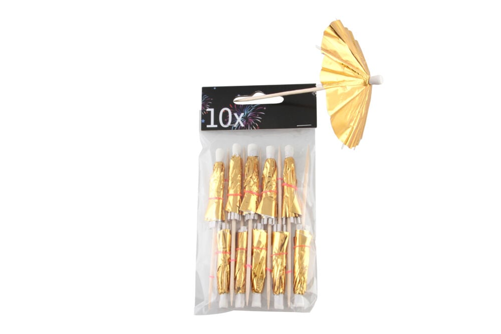Partyparasoller 10pk