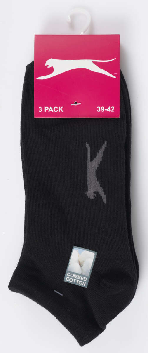 Slazenger ankelsokk 3-pk unisex