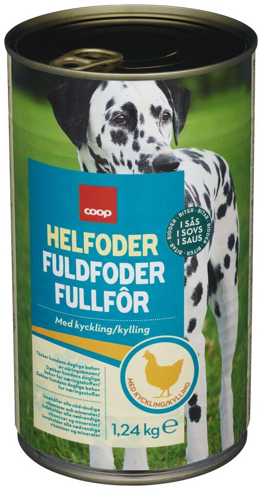 Coop Hund Fullfôr Kylling 1240g